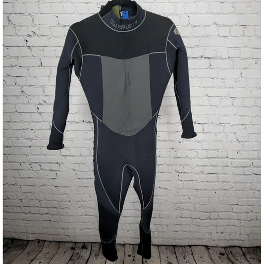 Hotline Black Airfighter Poly Pro Shield 4.3 Thermal System Surf Wetsuit USA 14