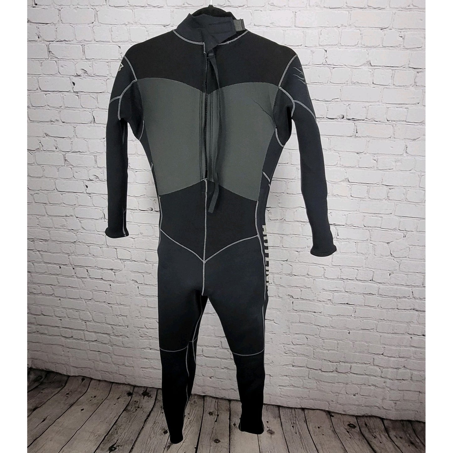 Hotline Black Airfighter Poly Pro Shield 4.3 Thermal System Surf Wetsuit USA 14