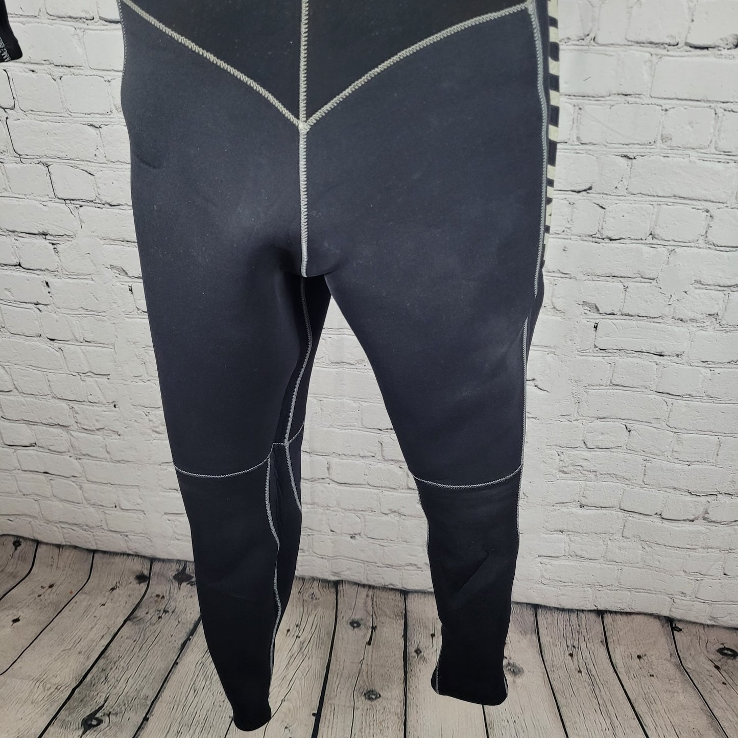 Hotline Black Airfighter Poly Pro Shield 4.3 Thermal System Surf Wetsuit USA 14