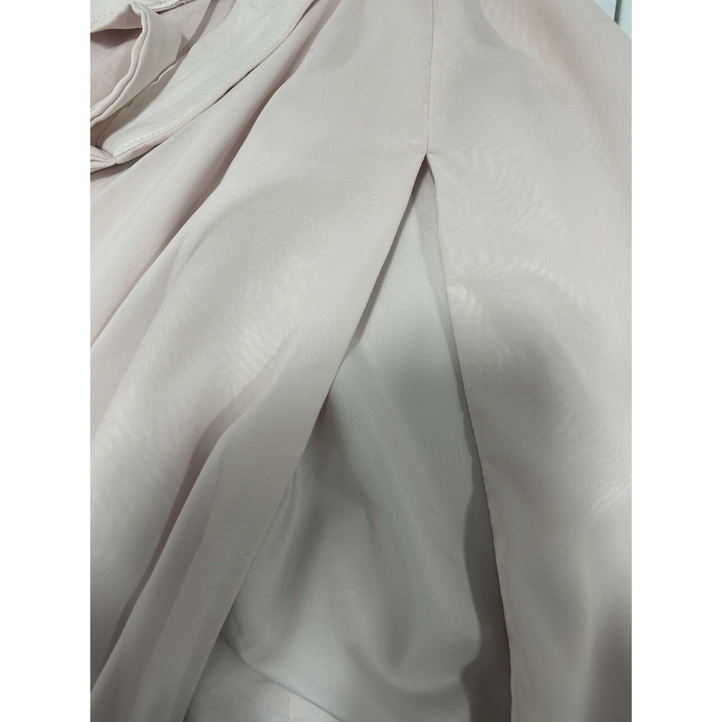 Azazie Light Pink Sleeveless Sweetheart Maxi Bridesmaids Dress Size A2