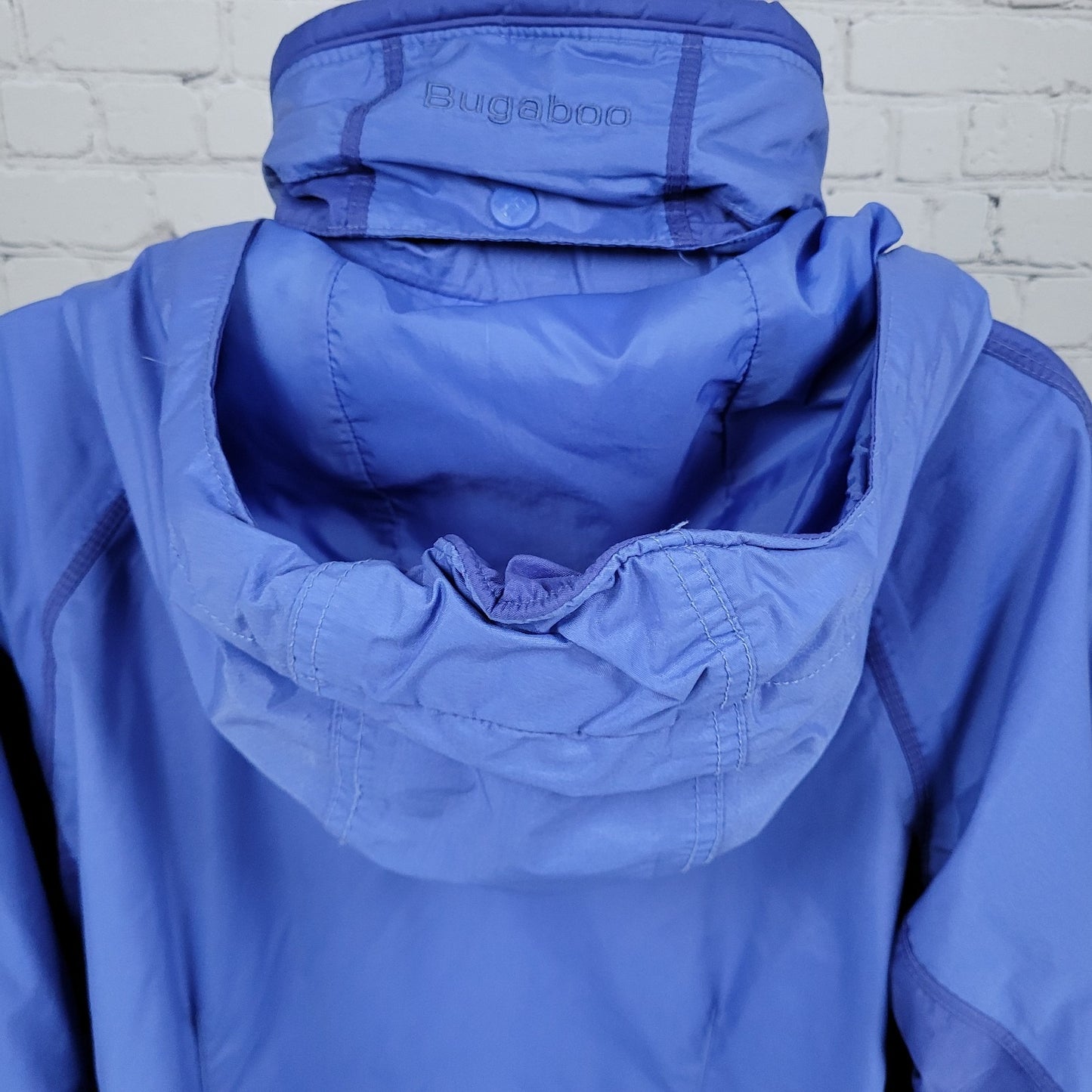 Columbia Blue Vertex Omni Shield Bugaboo Hooded Waterproof Jacket Size Medium M