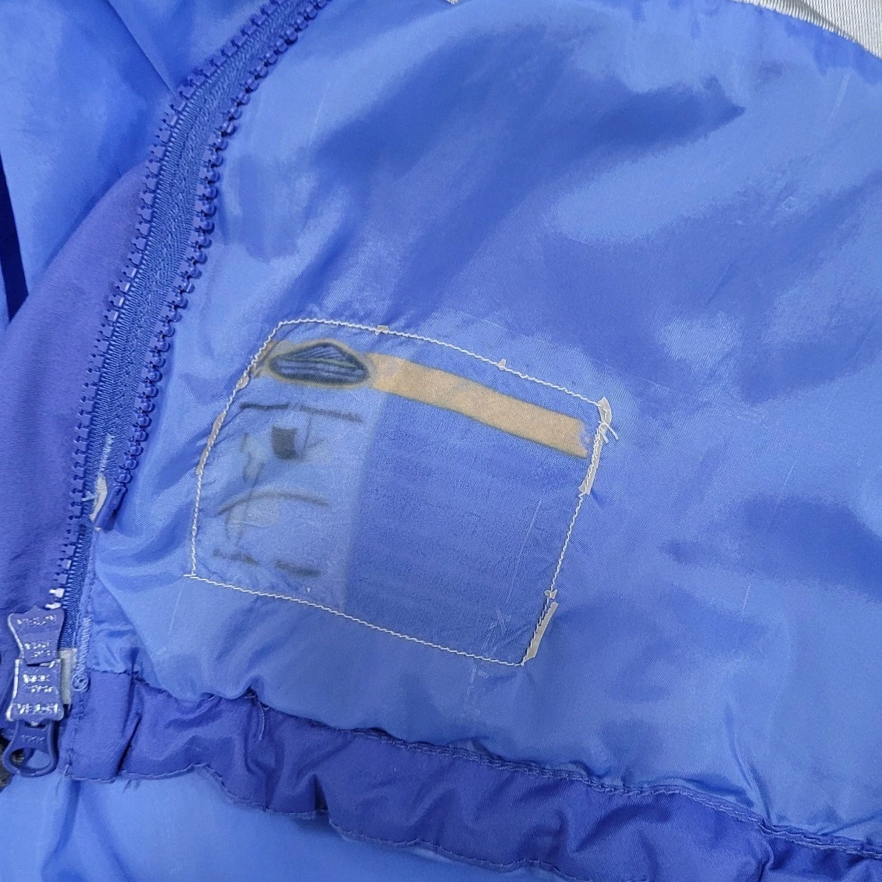 Columbia Blue Vertex Omni Shield Bugaboo Hooded Waterproof Jacket Size Medium M
