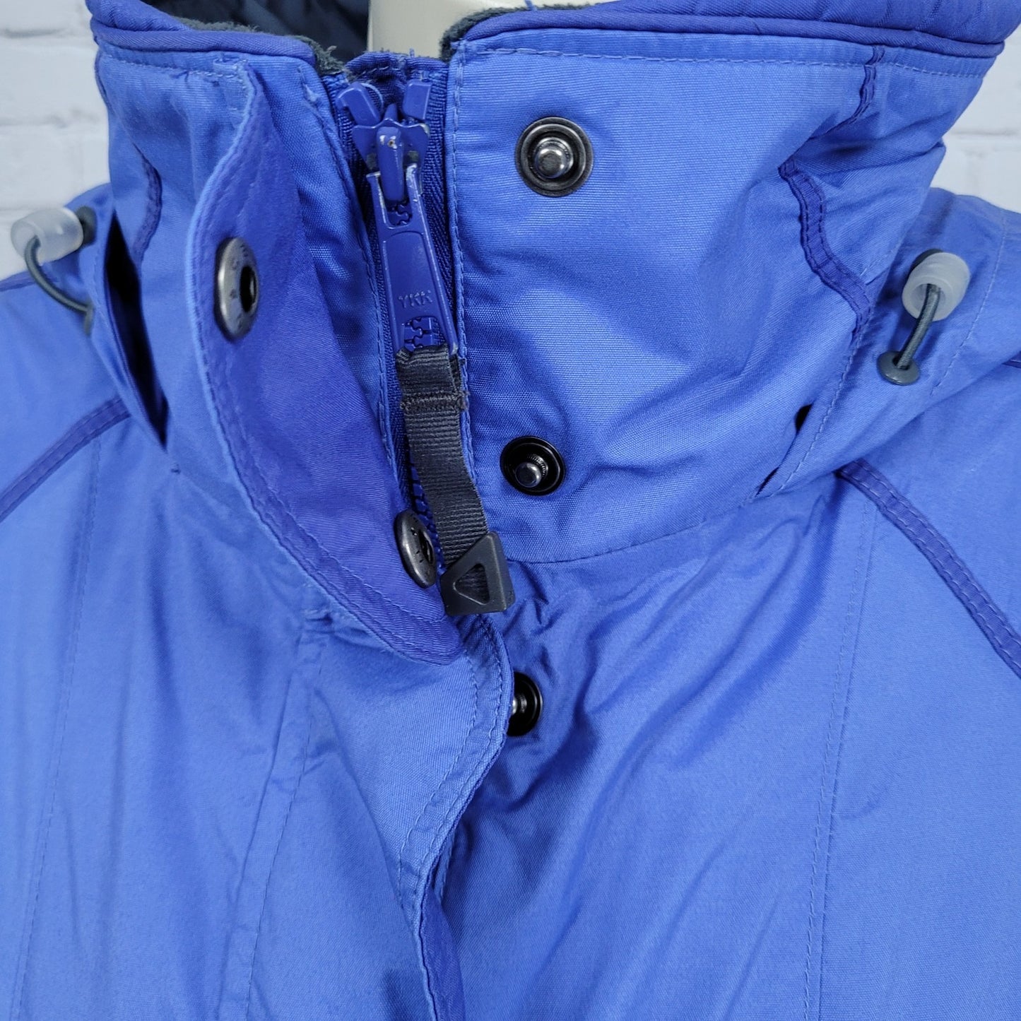 Columbia Blue Vertex Omni Shield Bugaboo Hooded Waterproof Jacket Size Medium M