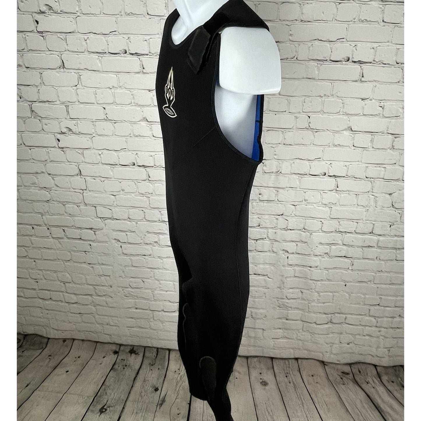Deep Heet Connelly Black 5mm Sleeveless Dive Wetsuit USA Made Men’s Size Large L