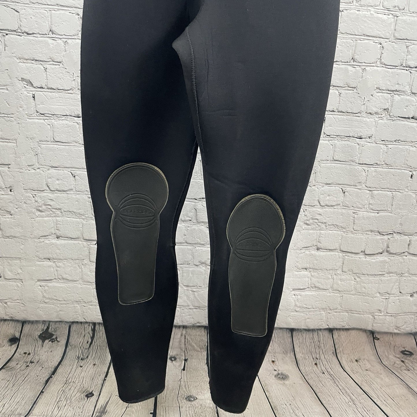 Deep Heet Connelly Black 5mm Sleeveless Dive Wetsuit USA Made Men’s Size Large L