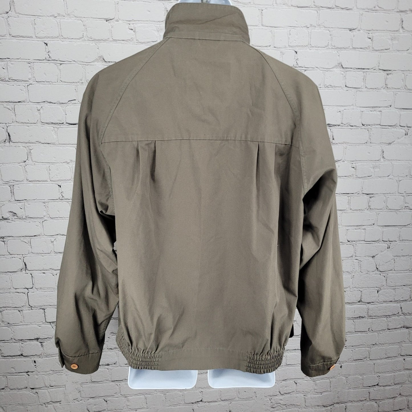 London Fog Brown Limited Edition Water Repellent Lightweight Jacket Large Long
