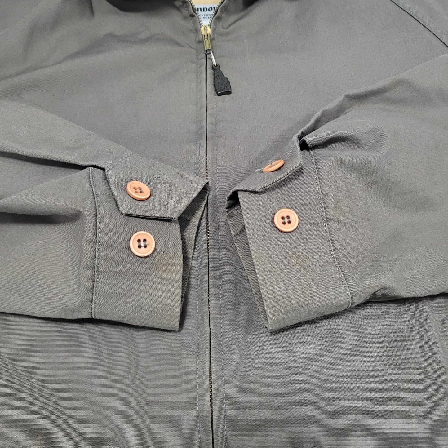 London Fog Brown Limited Edition Water Repellent Lightweight Jacket Large Long
