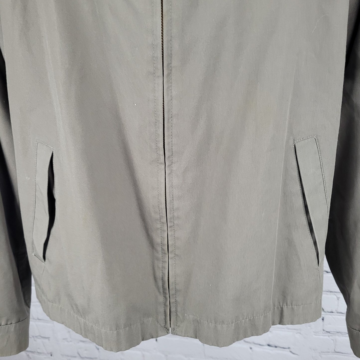 London Fog Brown Limited Edition Water Repellent Lightweight Jacket Large Long
