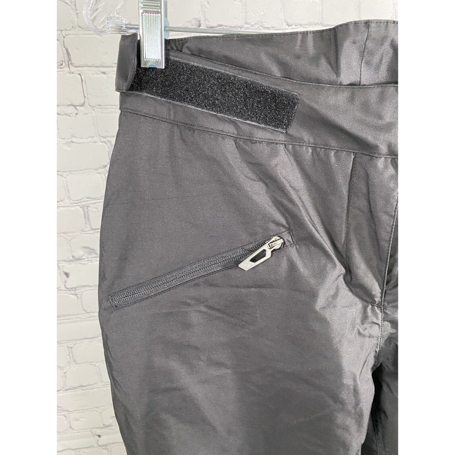 Wed’ze Decathlon Black Adj. Waist And Legs Snow Ski Pants Zip Pockets M