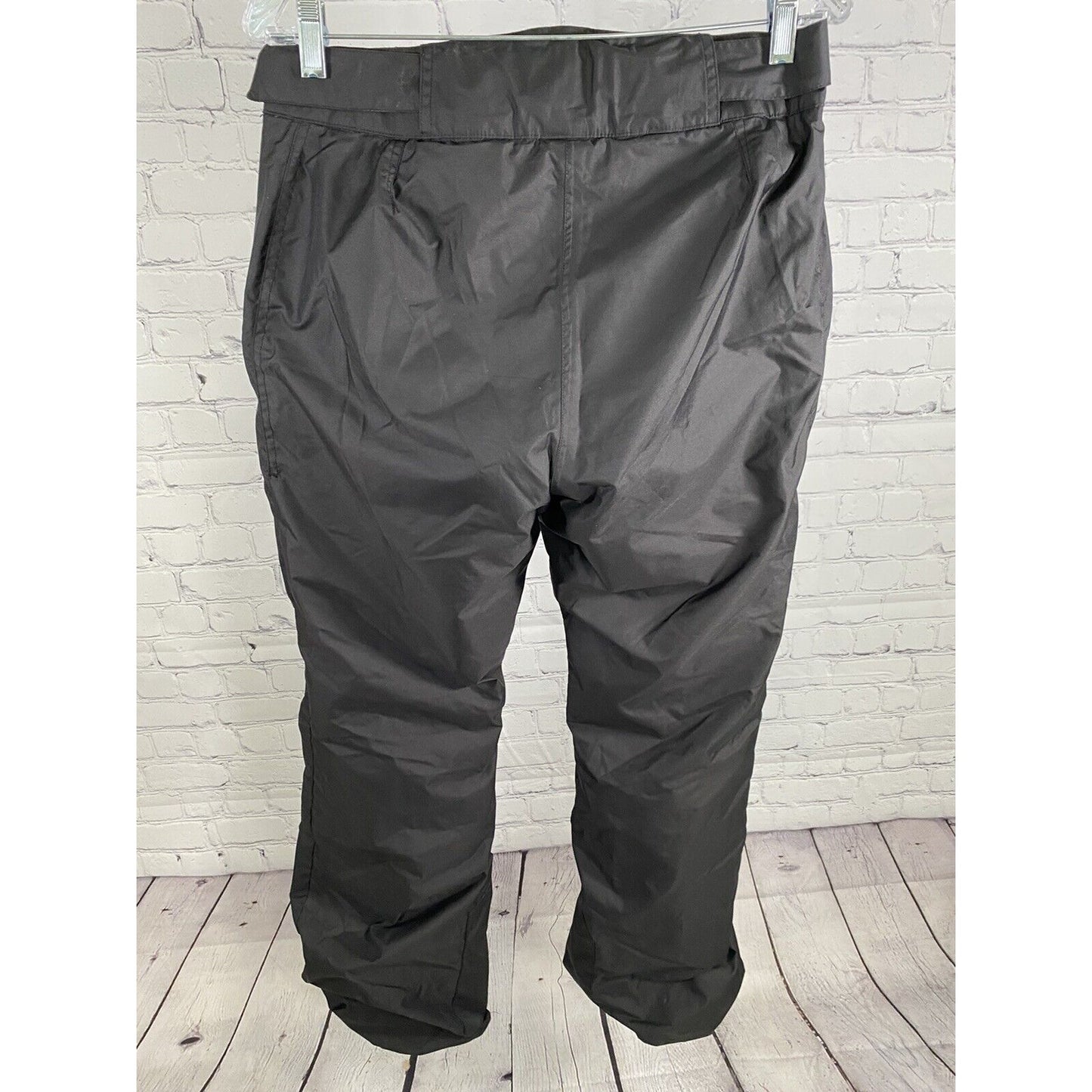 Wed’ze Decathlon Black Adj. Waist And Legs Snow Ski Pants Zip Pockets M