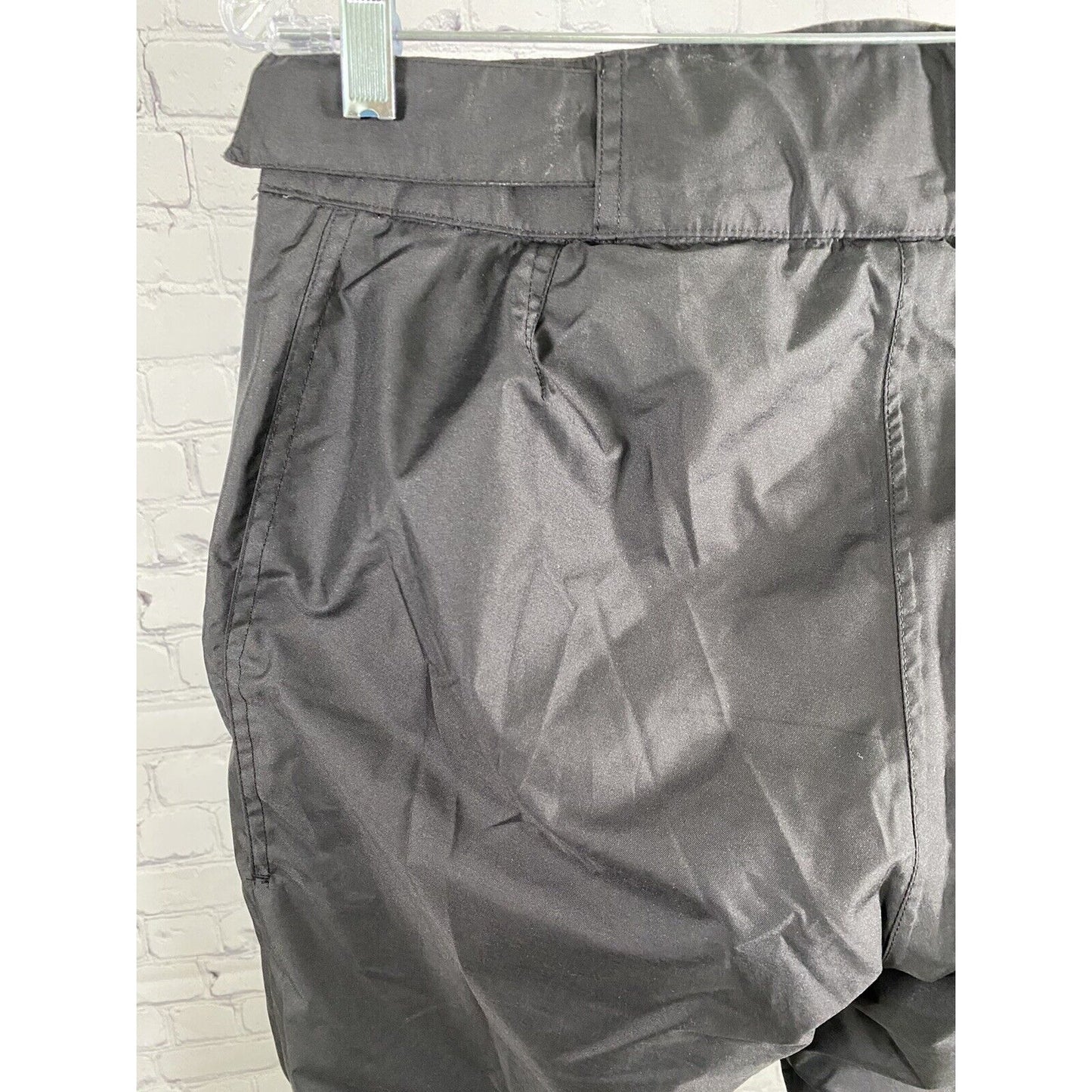 Wed’ze Decathlon Black Adj. Waist And Legs Snow Ski Pants Zip Pockets M