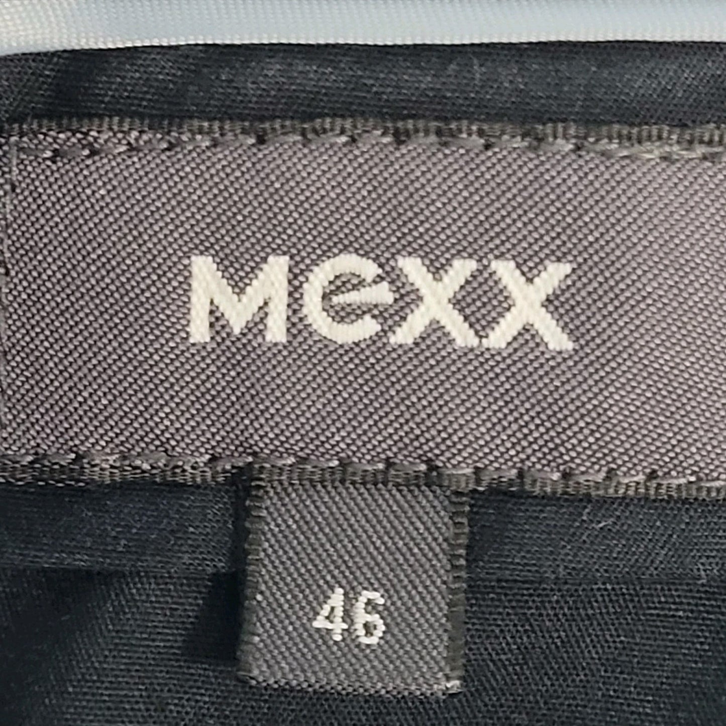 Mexx Black Striped Wool Blend Lightweight Mid Rise Dress Pants Size 46 (30x30)