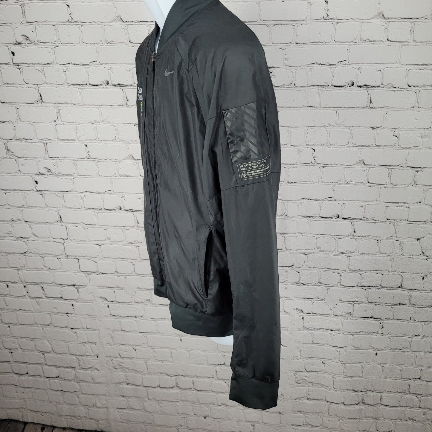 SXSW South By Southwest Staff Nike Black Windbreaker Jacket Size Medium M