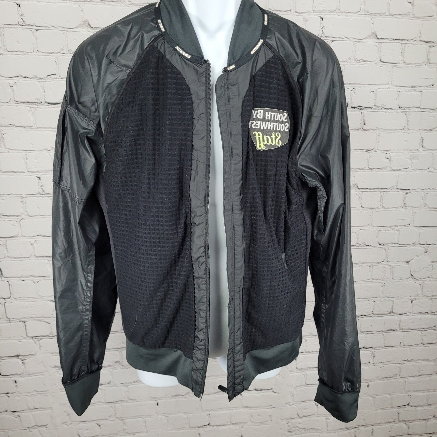 SXSW South By Southwest Staff Nike Black Windbreaker Jacket Size Medium M