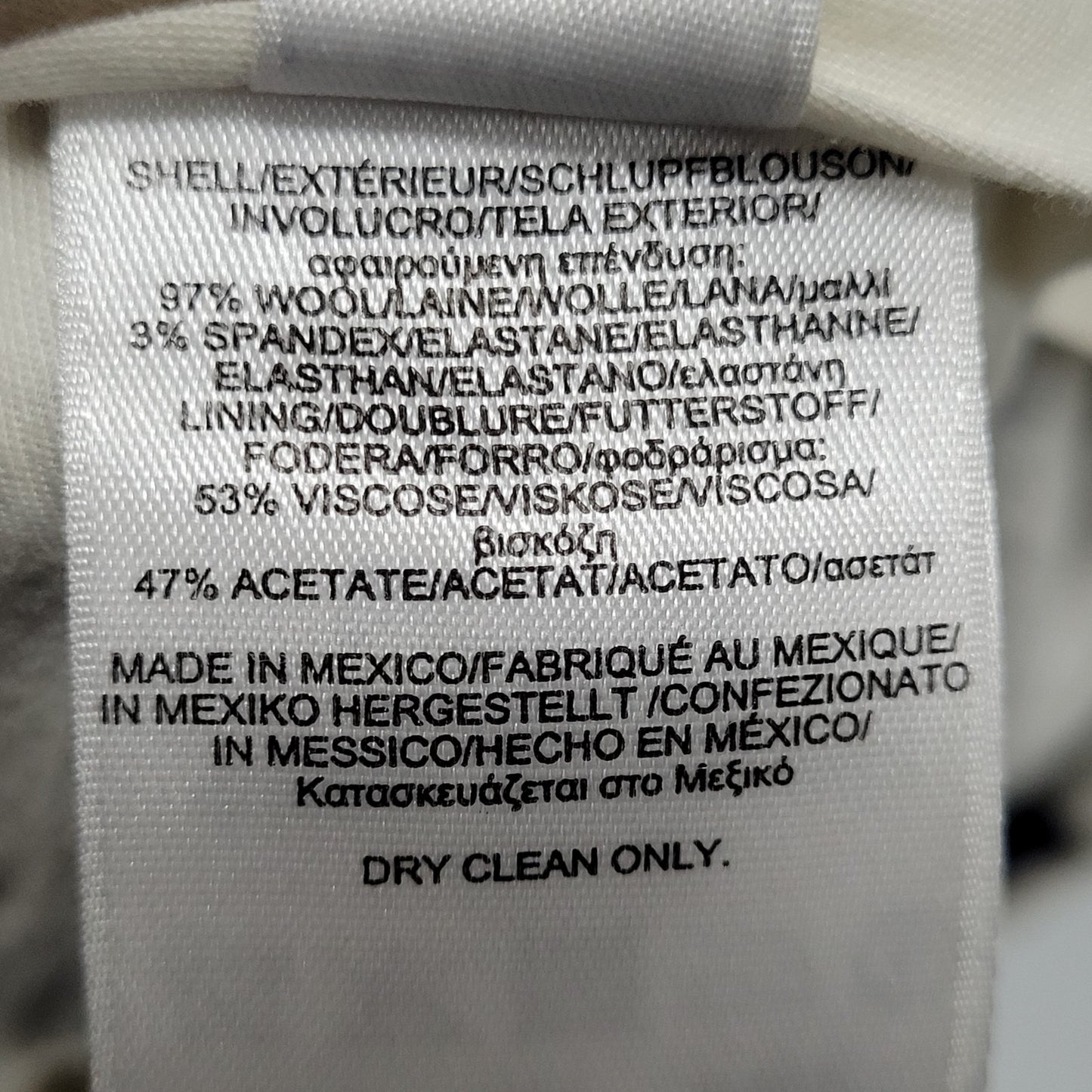 Brooks Brothers Navy Wool Stretch Regent Fit Flat Front Dress Pants 35x30