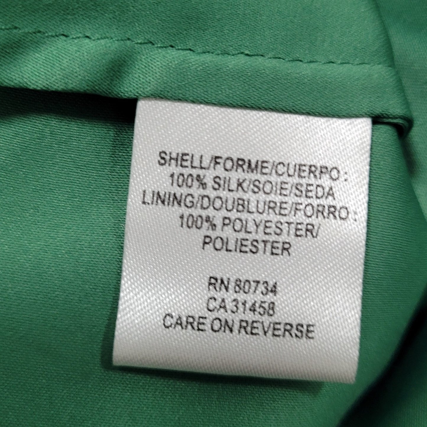 BCBG MAXAZARIA Green 100% Silk Chiffon Sleevelese Pleated Long Gown Dress 2