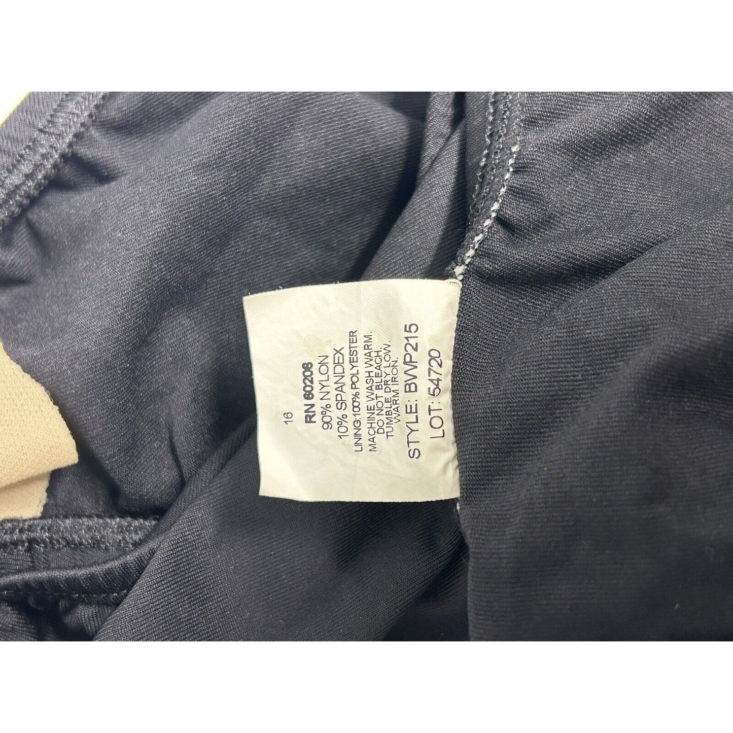 Body Wrappers Solid Black One Piece Classic Youth Dance/ Gymnastics Leotard XL