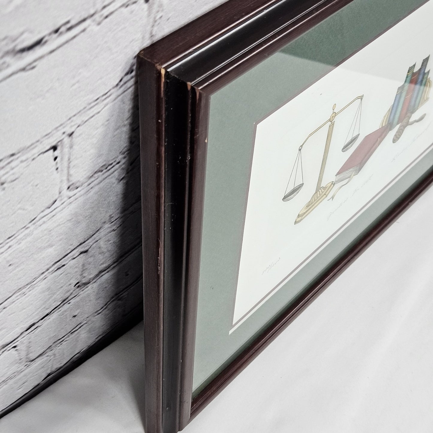 Bailey Tidwell ‘Justice For All’ Signed Limited Edition Realism Art Wood Framed