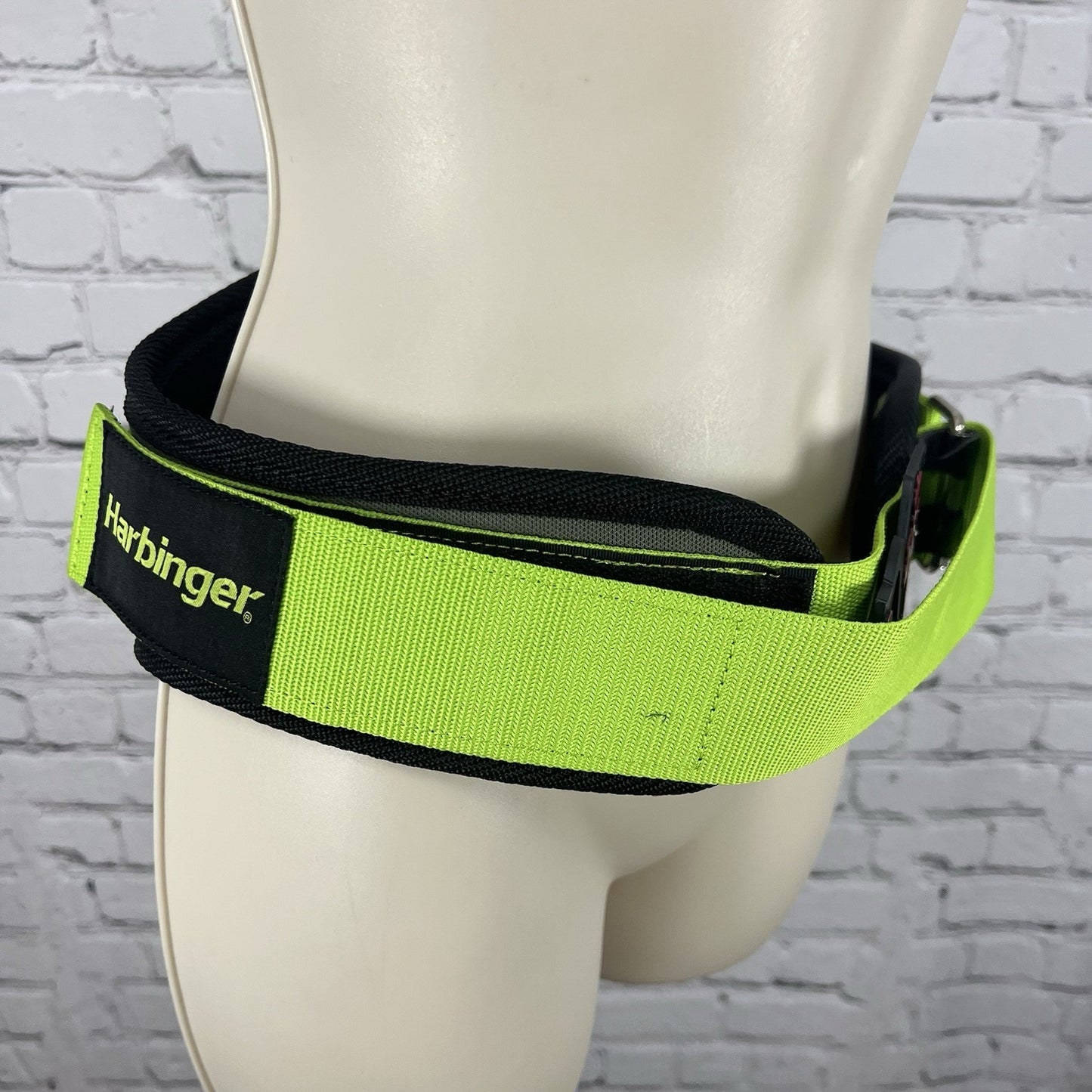NWOT Harbinger Green Black Womens Foam Padded Core Support Belt Lifting S