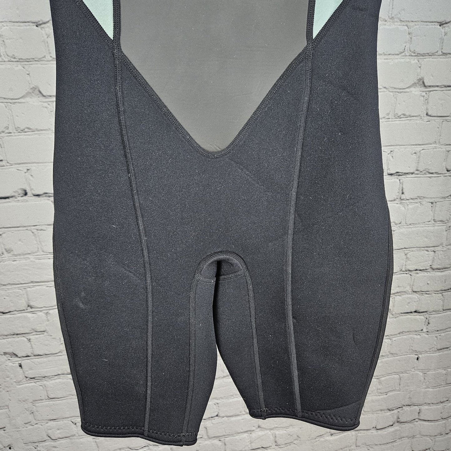 O'Neill Black Blue Hammer 2mm Exo Flex Short Sleeve Shorty Springsuit Wetsuit 4