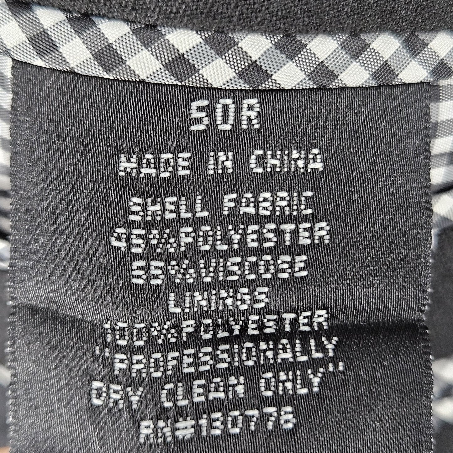 Beverly Hills Polo Club Black 2 Button Peak Full Suit 2 Piece Set 50R (42x30)