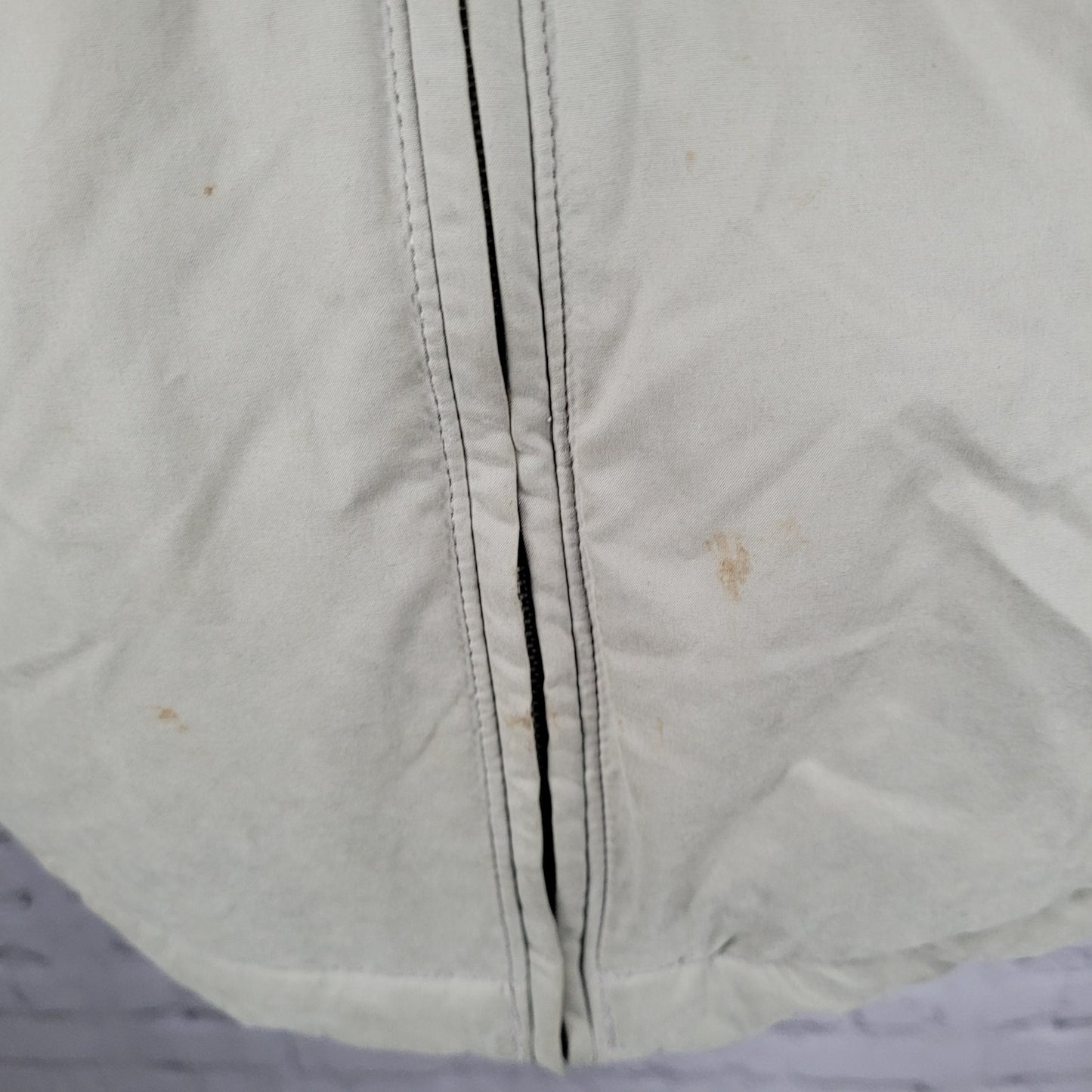 Columbia Beige Grey Microfiber Insulated Fleece Lined Inner Pockets Jacket XLT