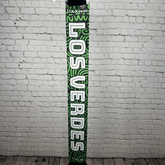 Austin FC Green Black Los Verdes Hasta La Muerte Football MLS Soccer Scarf 54”