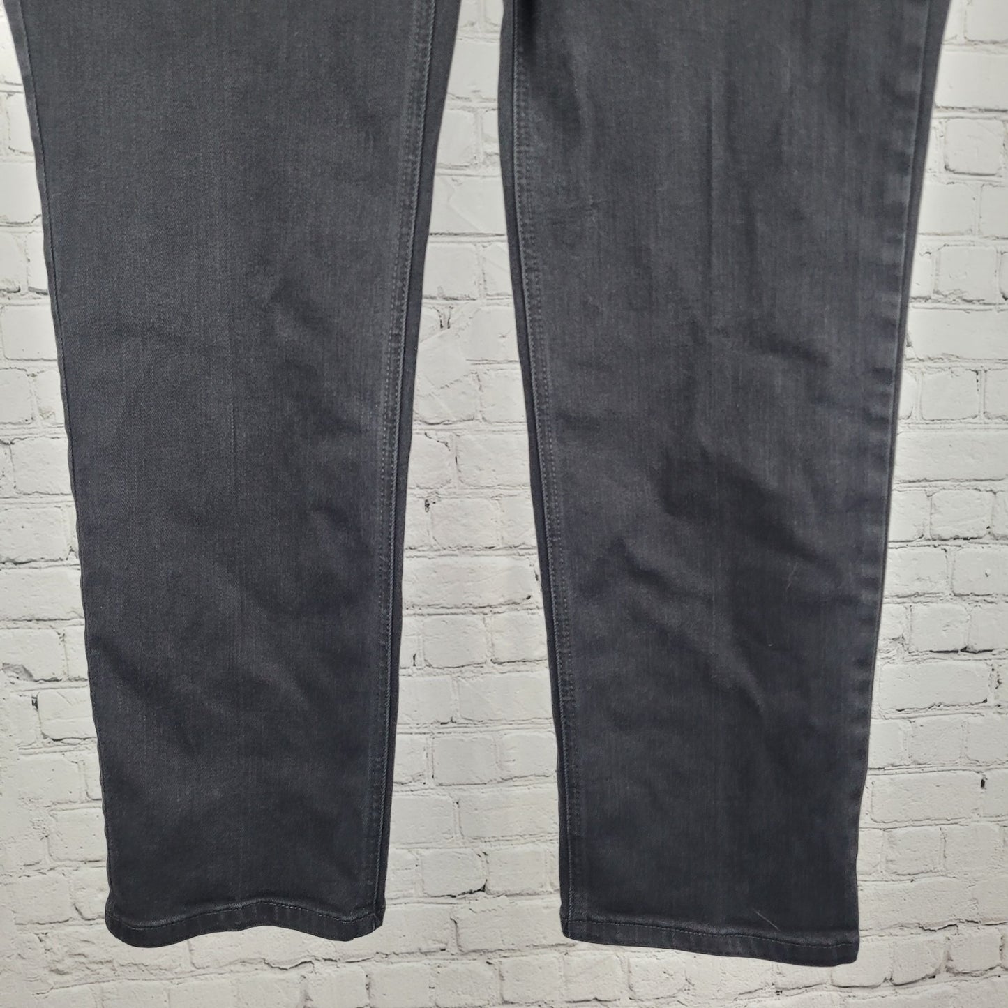 Chico's Black Denim So Slimming Ankle Stretch Jeans Size 2.5 US 14 (37x30)