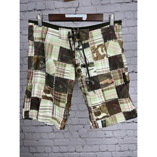 Billabong Green Camo Patch Women’s/Juniors Board Shorts Swim Shorts Beach 5