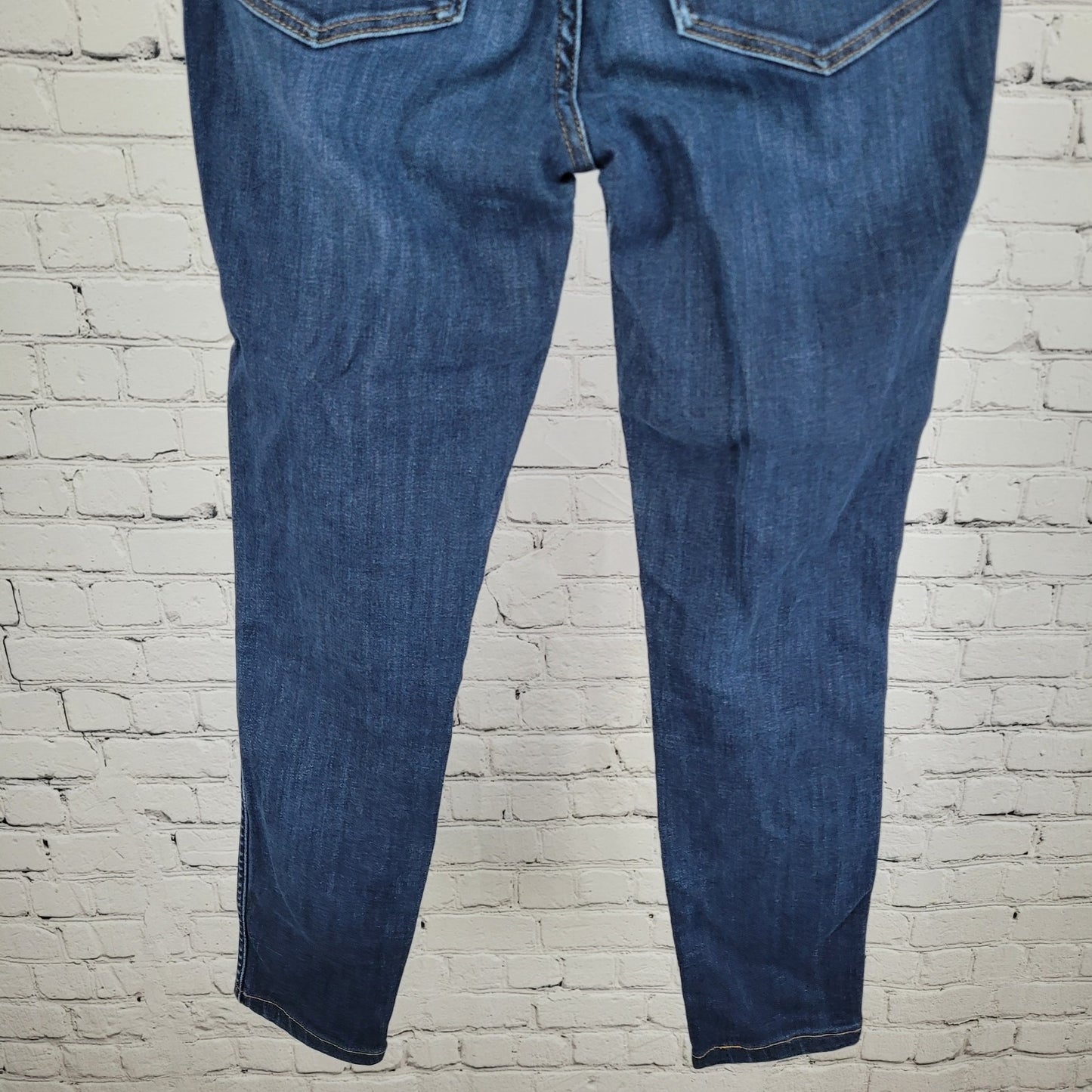 Madewell Blue Denim 10” High Rise Skinny Stretch Dark Wash Jeans Size 25 (25x26)