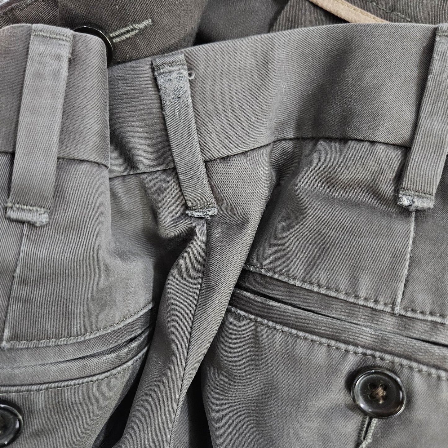Bonobos Grey Thursday Slim Fit 100% Cotton Flat Front Straight Chino Pants 30x29