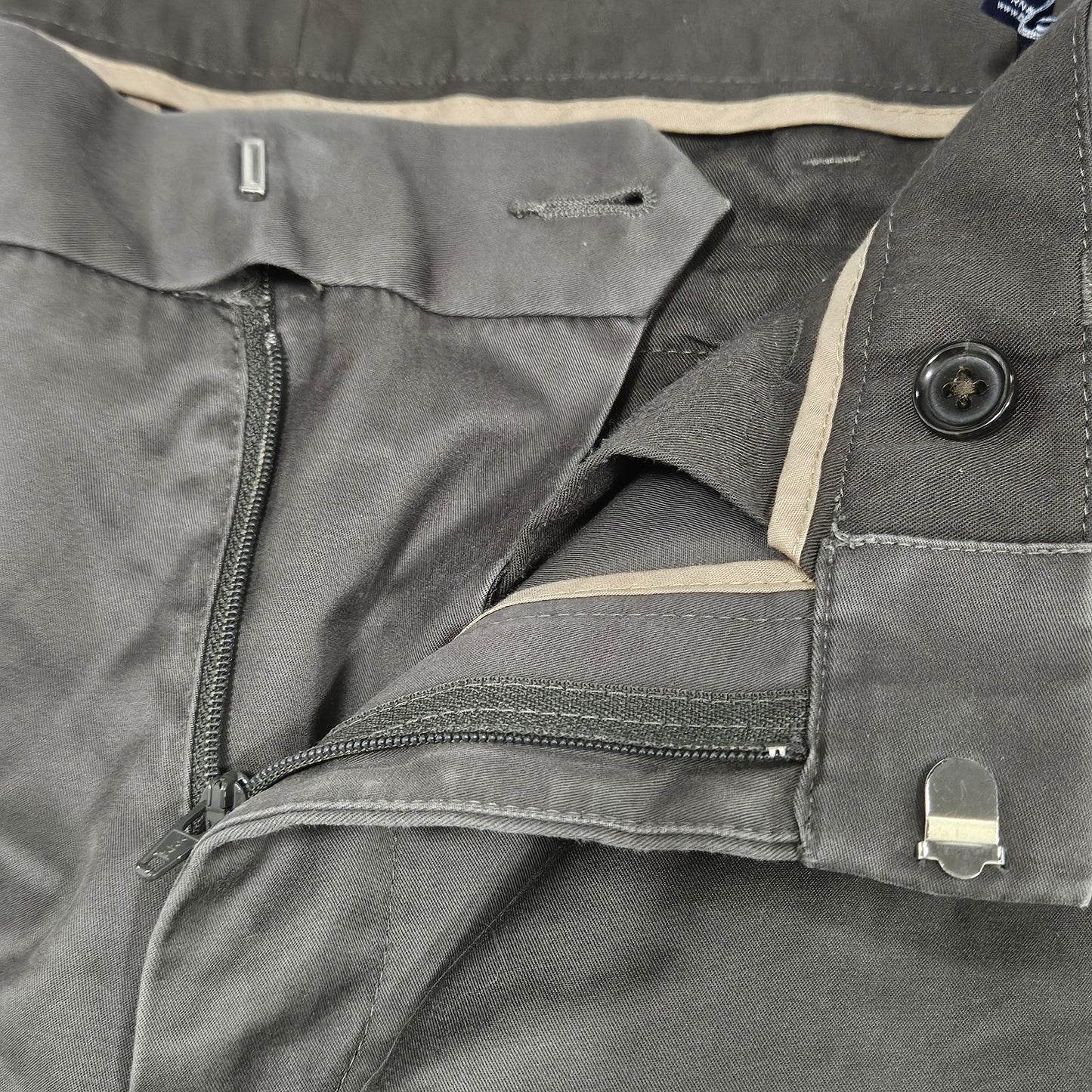 Bonobos Grey Thursday Slim Fit 100% Cotton Flat Front Straight Chino Pants 30x29