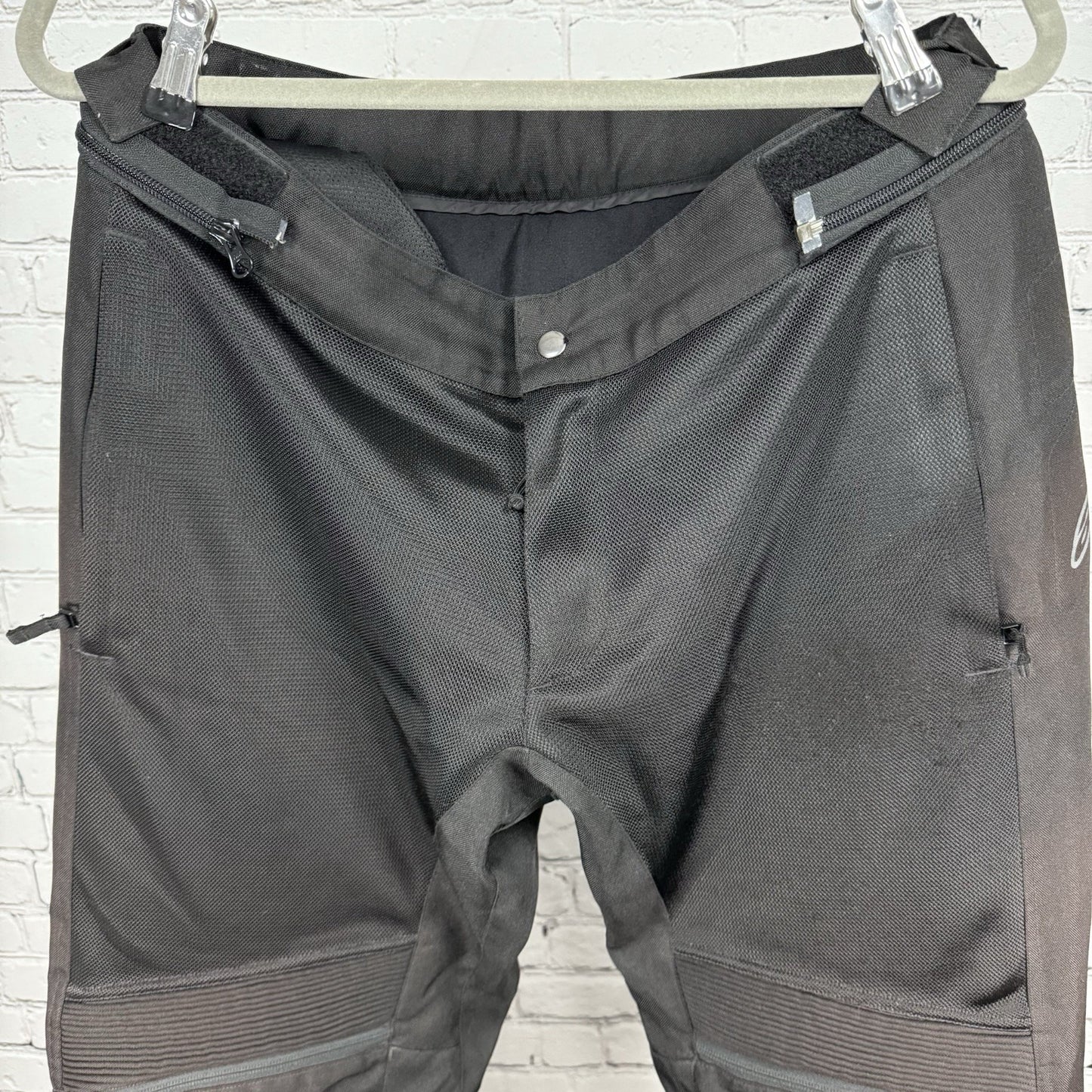 Alpinestars Black Protective Armor Adjustable Waist Race Pants XL (37x35)