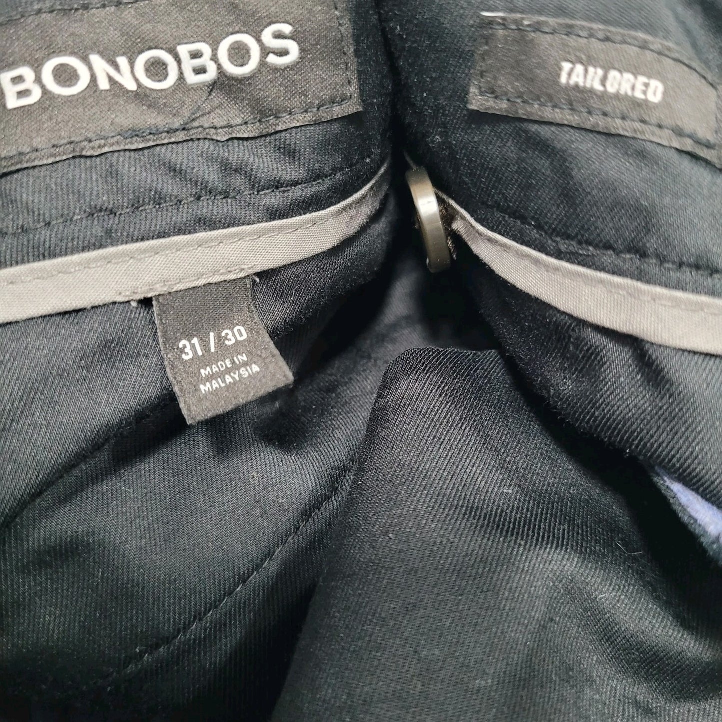 Bonobos Blue Monday Tailored Check Lightweight Stretch Chino Pants 31 (31x28.5)