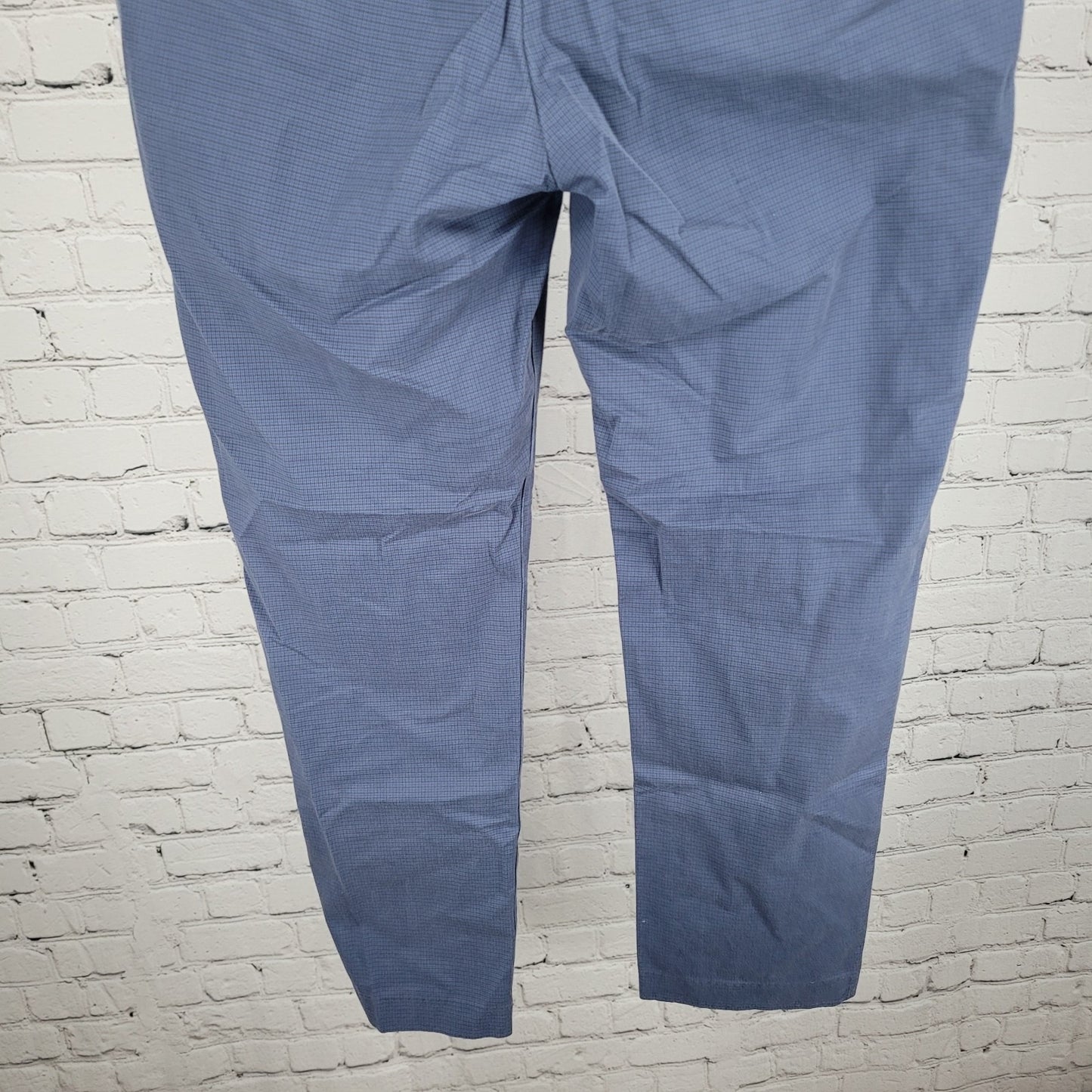 Bonobos Blue Monday Tailored Check Lightweight Stretch Chino Pants 31 (31x28.5)