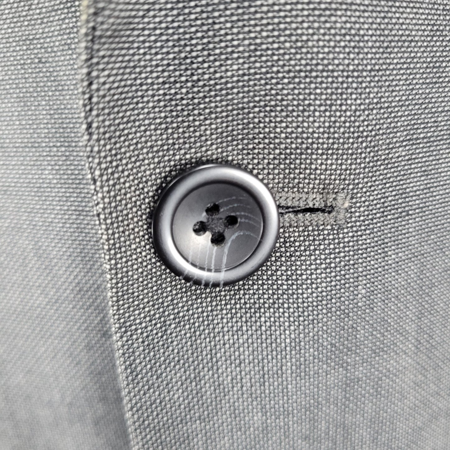 Kenneth Cole Reaction Grey 2 Button Double Vented Blazer Sport Coat 40R