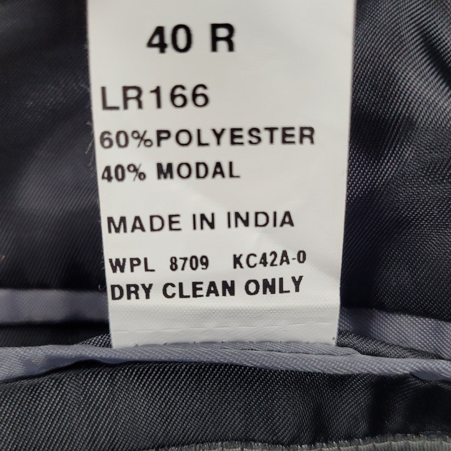 Kenneth Cole Reaction Grey 2 Button Double Vented Blazer Sport Coat 40R