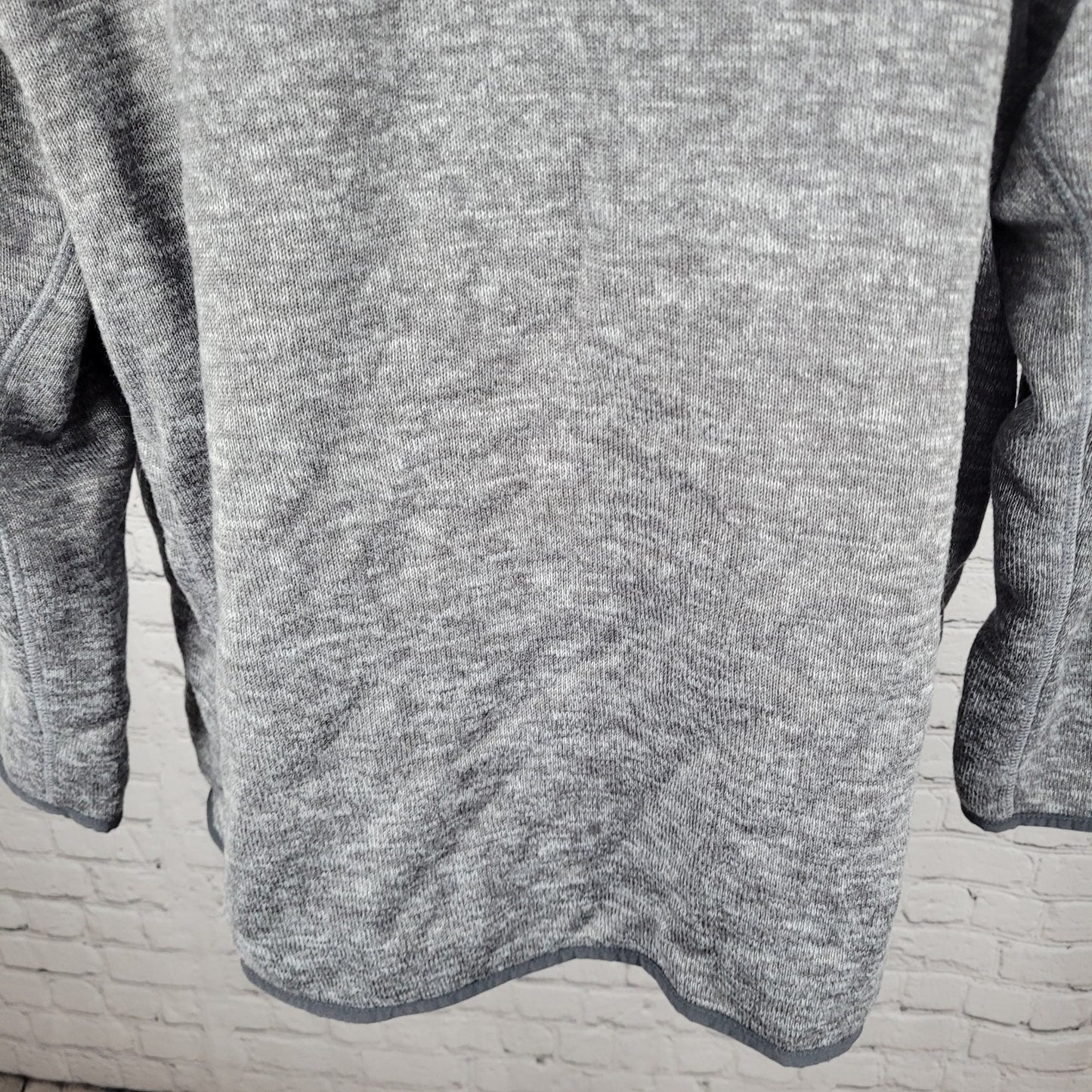 Houston Astros 2017 World Series Champions Grey Long Sleeve 1/4 Zip Jacket 2XL