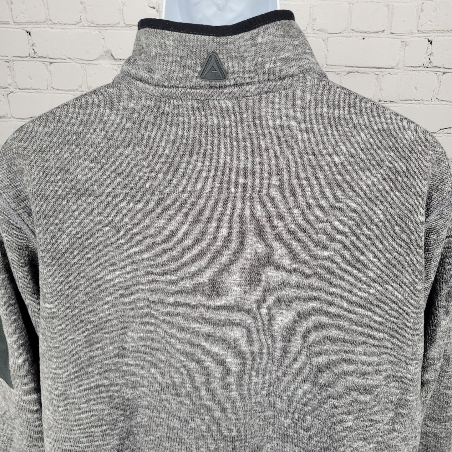 Houston Astros 2017 World Series Champions Grey Long Sleeve 1/4 Zip Jacket 2XL