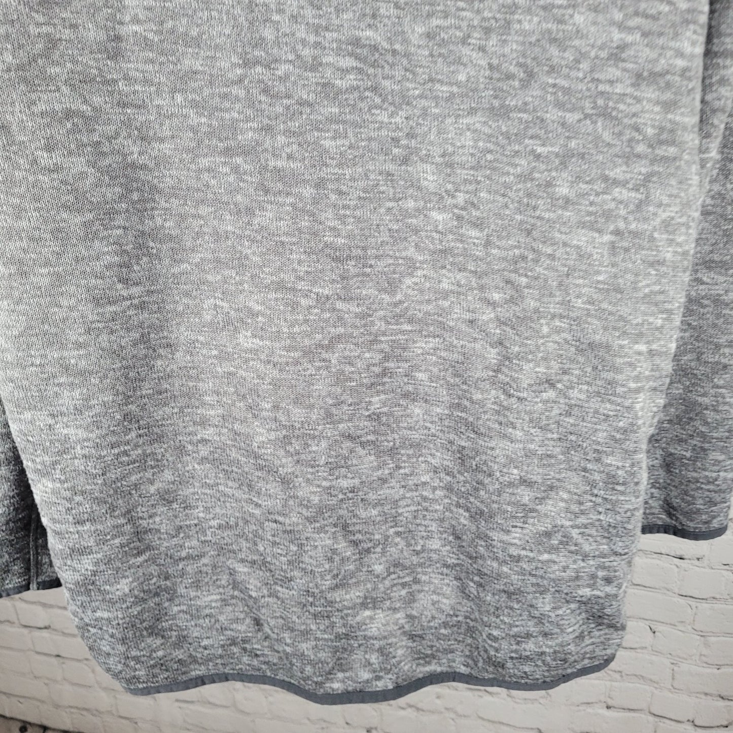 Houston Astros 2017 World Series Champions Grey Long Sleeve 1/4 Zip Jacket 2XL
