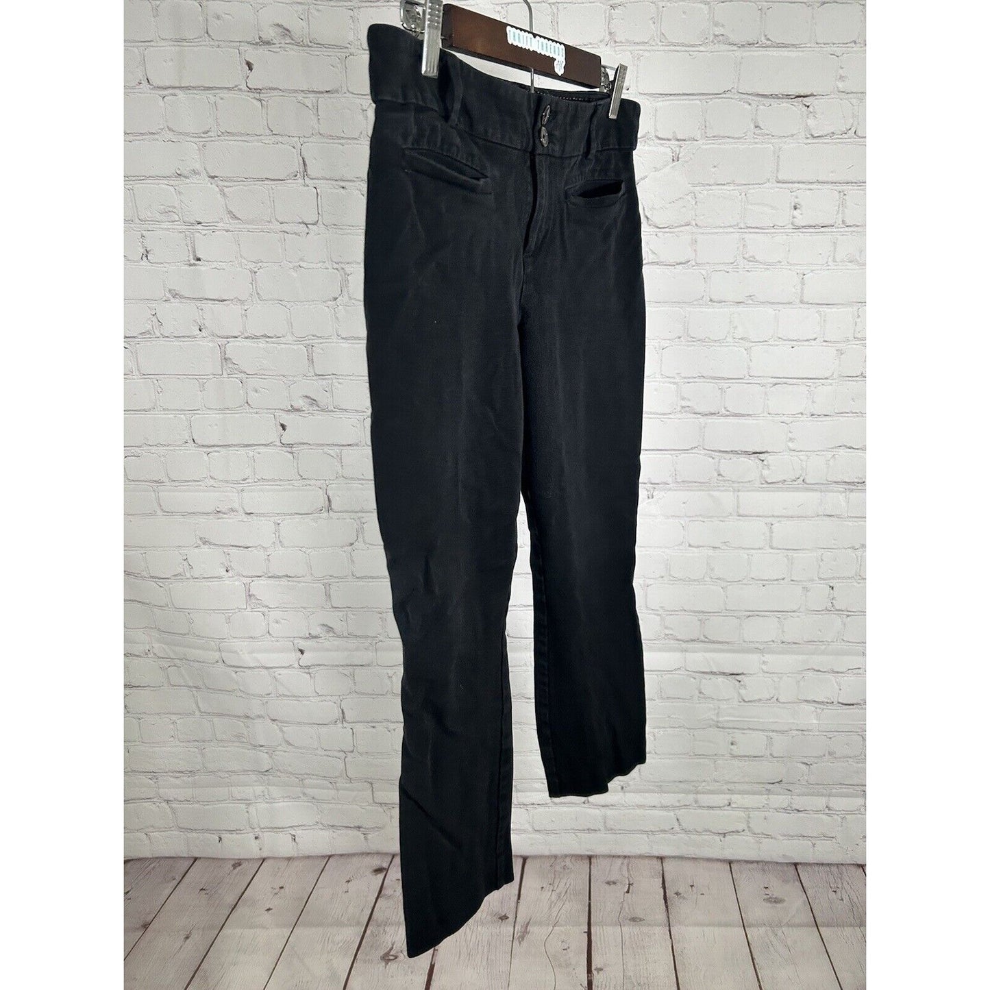 Anthropologie Black Essential Slim Women’s Capri Pants Size 8 (30 x 24)