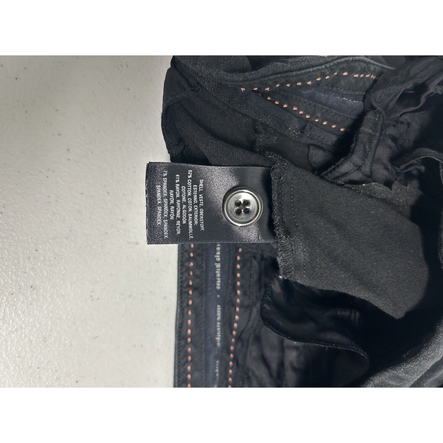 Anthropologie Black Essential Slim Women’s Capri Pants Size 8 (30 x 24)