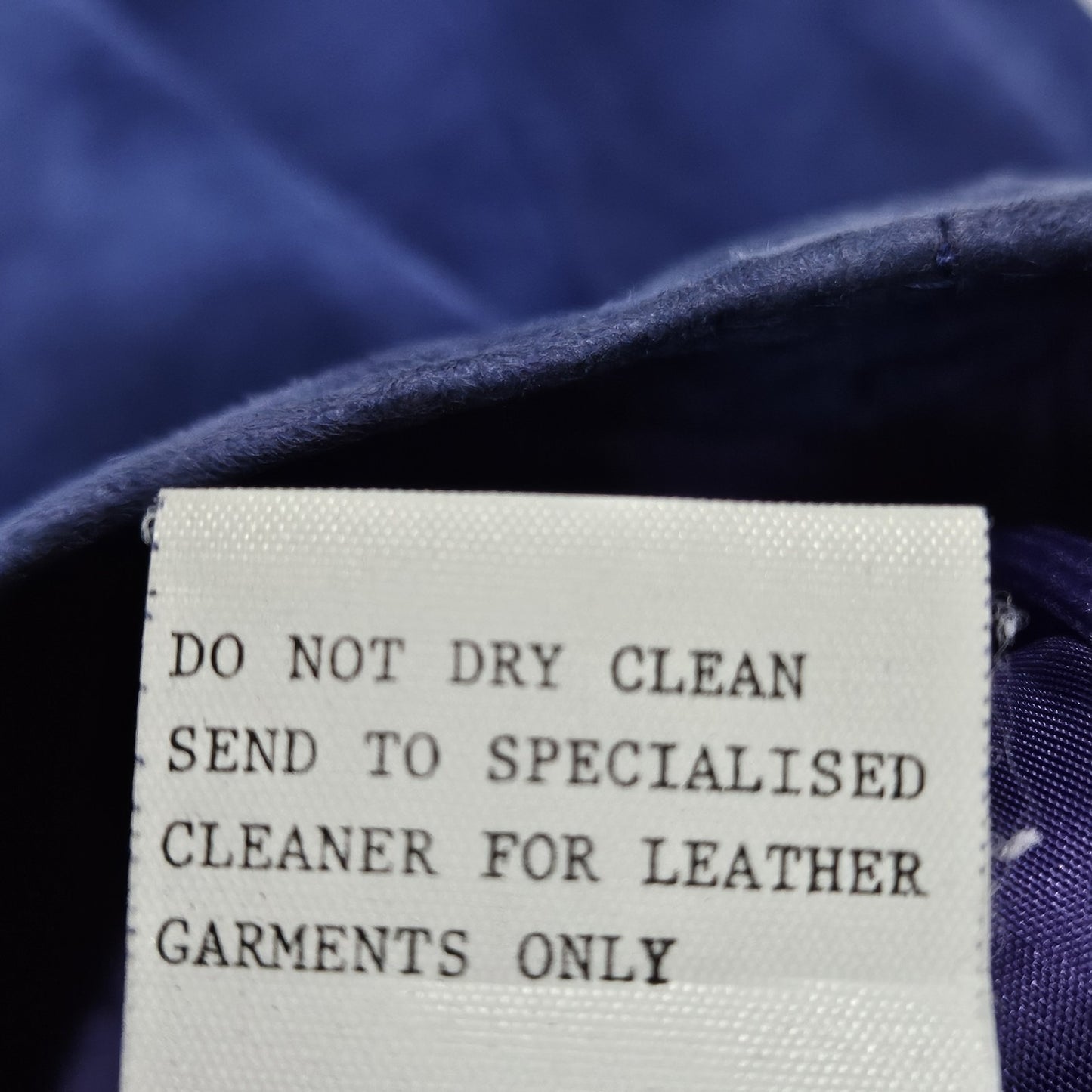 VTG Revillon Paris Blue Genuine Suede Leather Lightweight Lined Short Skirt 38