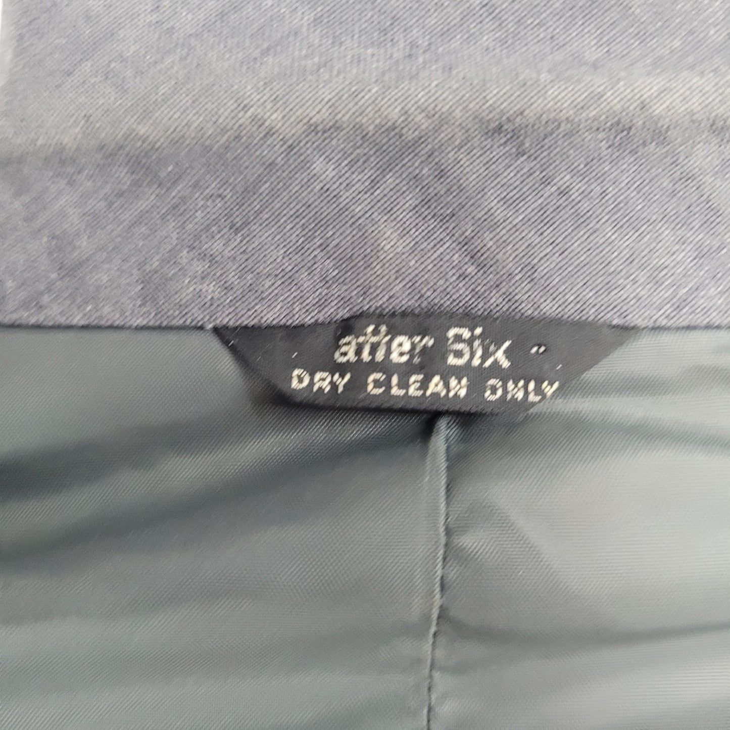 VTG Mike Martin Grey 1 Button Peak Western Vented Tuxedo Sport Coat Size 40S