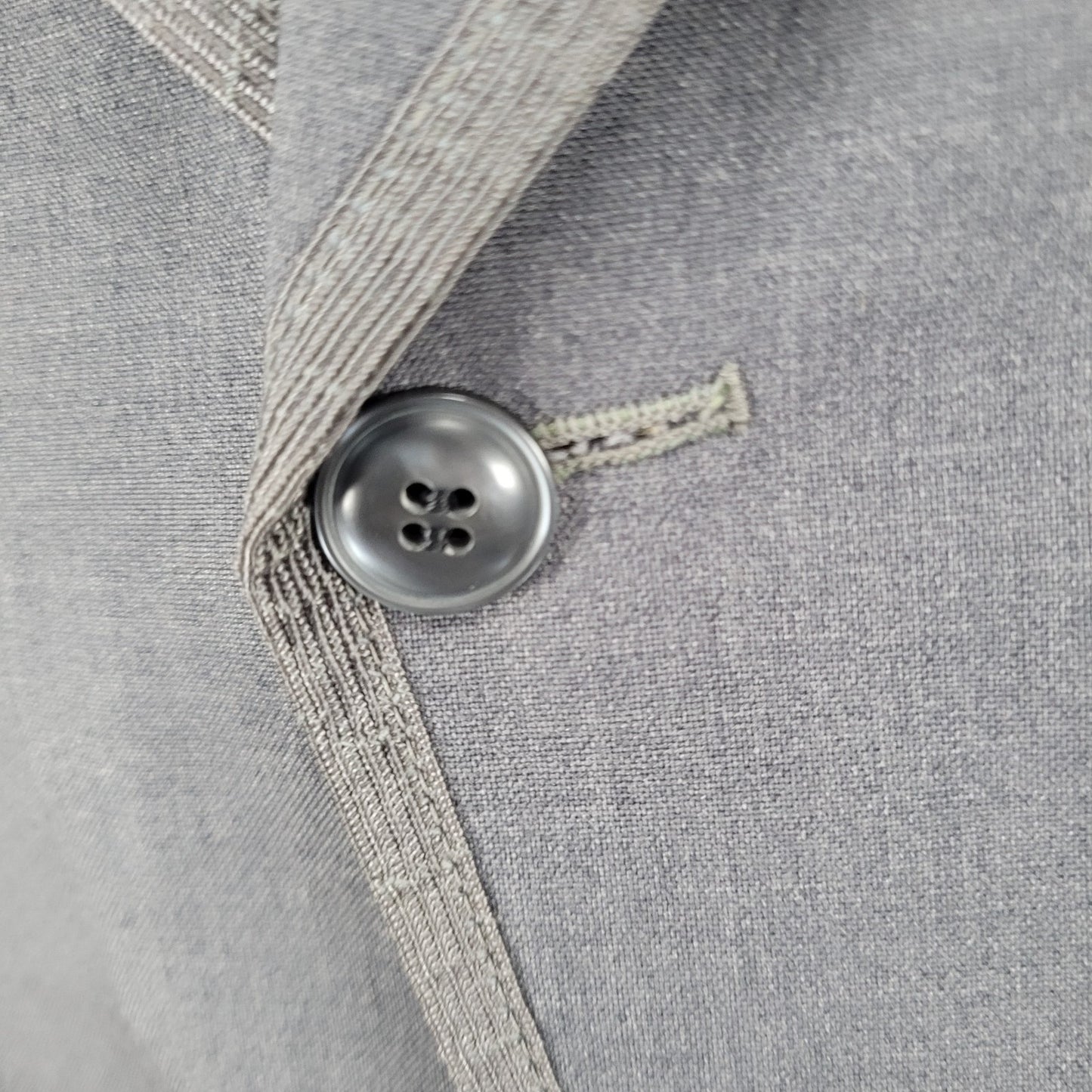 VTG Mike Martin Grey 1 Button Peak Western Vented Tuxedo Sport Coat Size 40S
