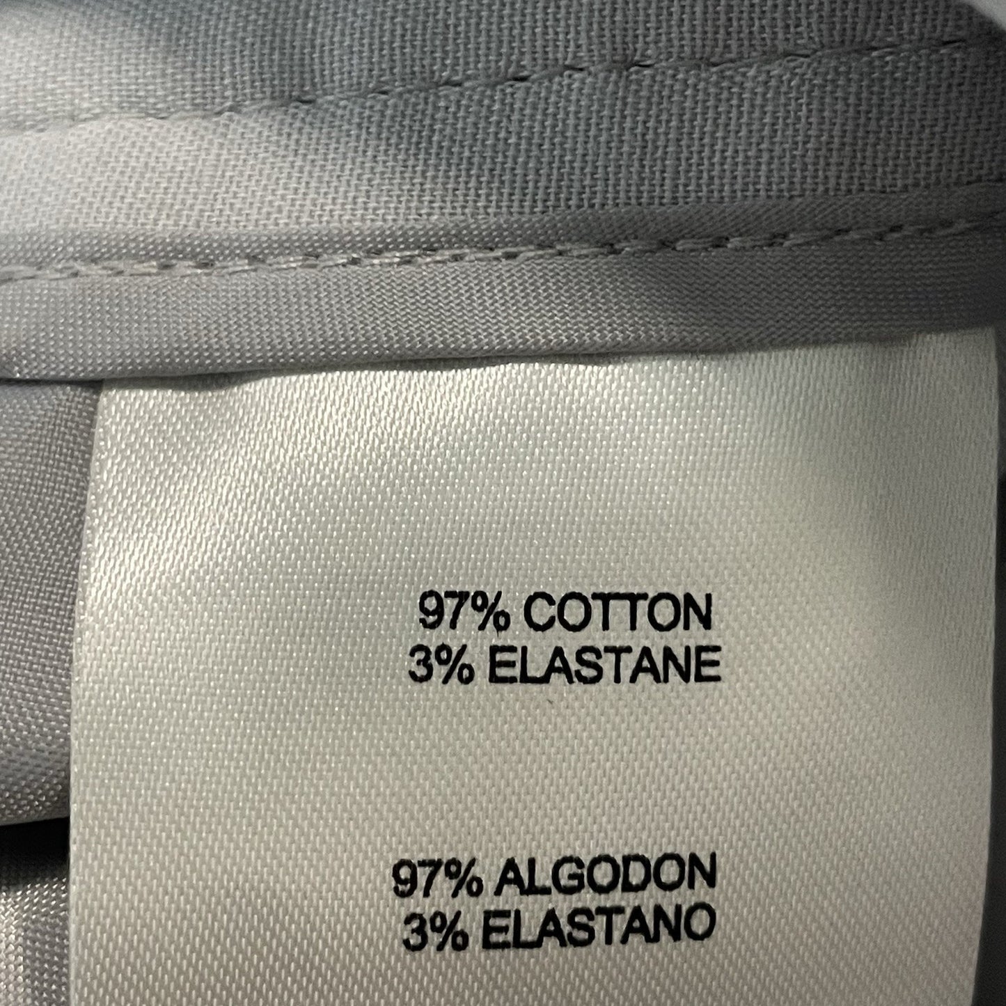 NWT Jones New York Grey Cotton Stretch Mid Rise Tapered Pants Size 6 (30x28)
