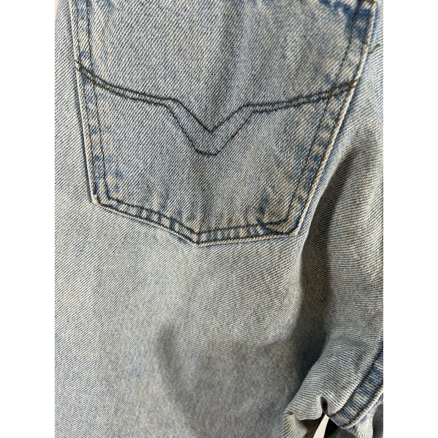 Harley Davidson Light Wash Straight Leg Women’s Denim Blue Jeans 10P (28 x 29.5)