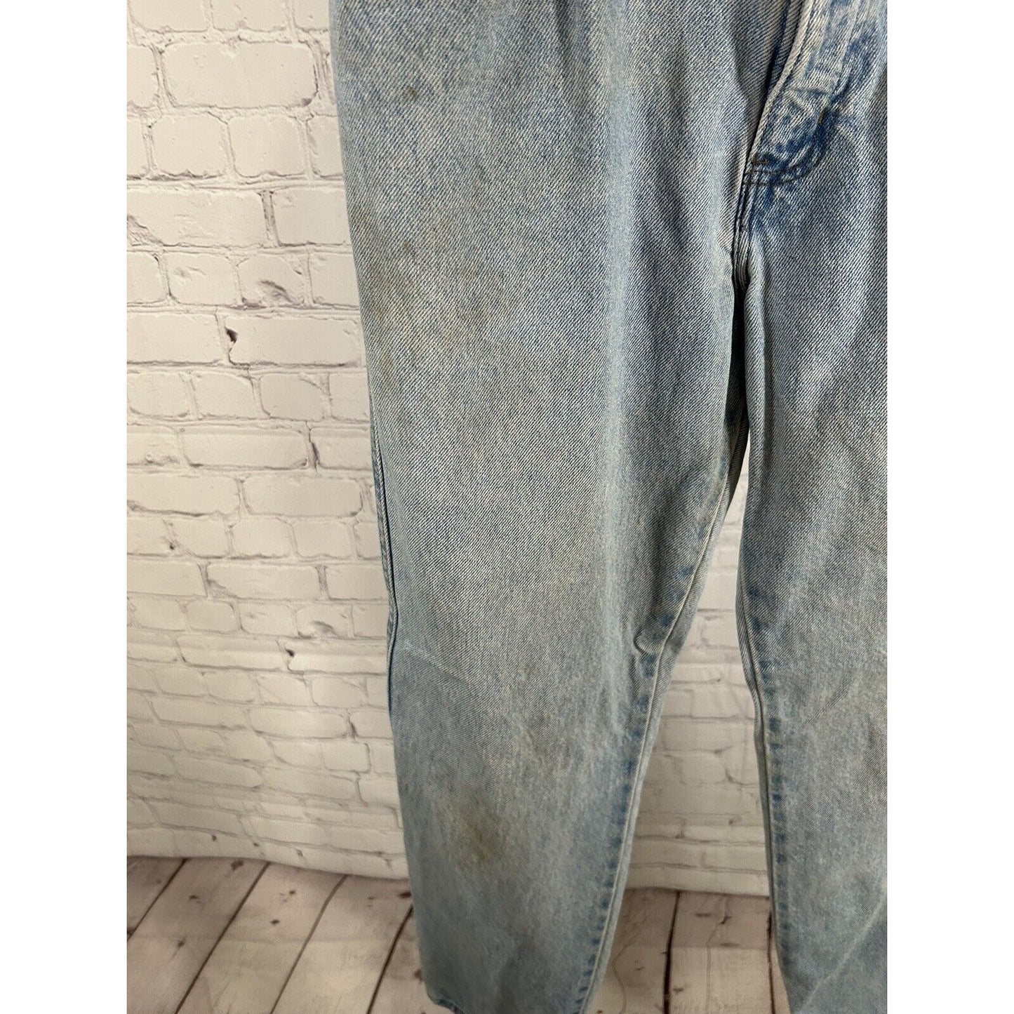 Harley Davidson Light Wash Straight Leg Women’s Denim Blue Jeans 10P (28 x 29.5)