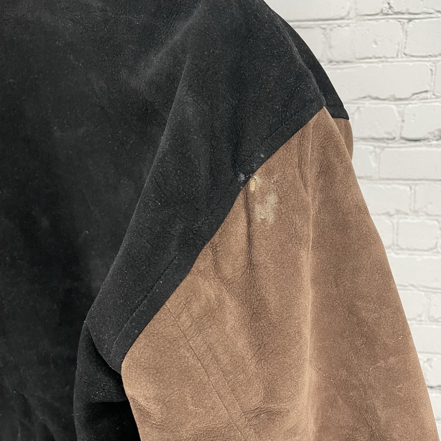 Jon Lauren Apparel Black Las Vegas Varsity Zipped Snap Pockets Jacket Size L