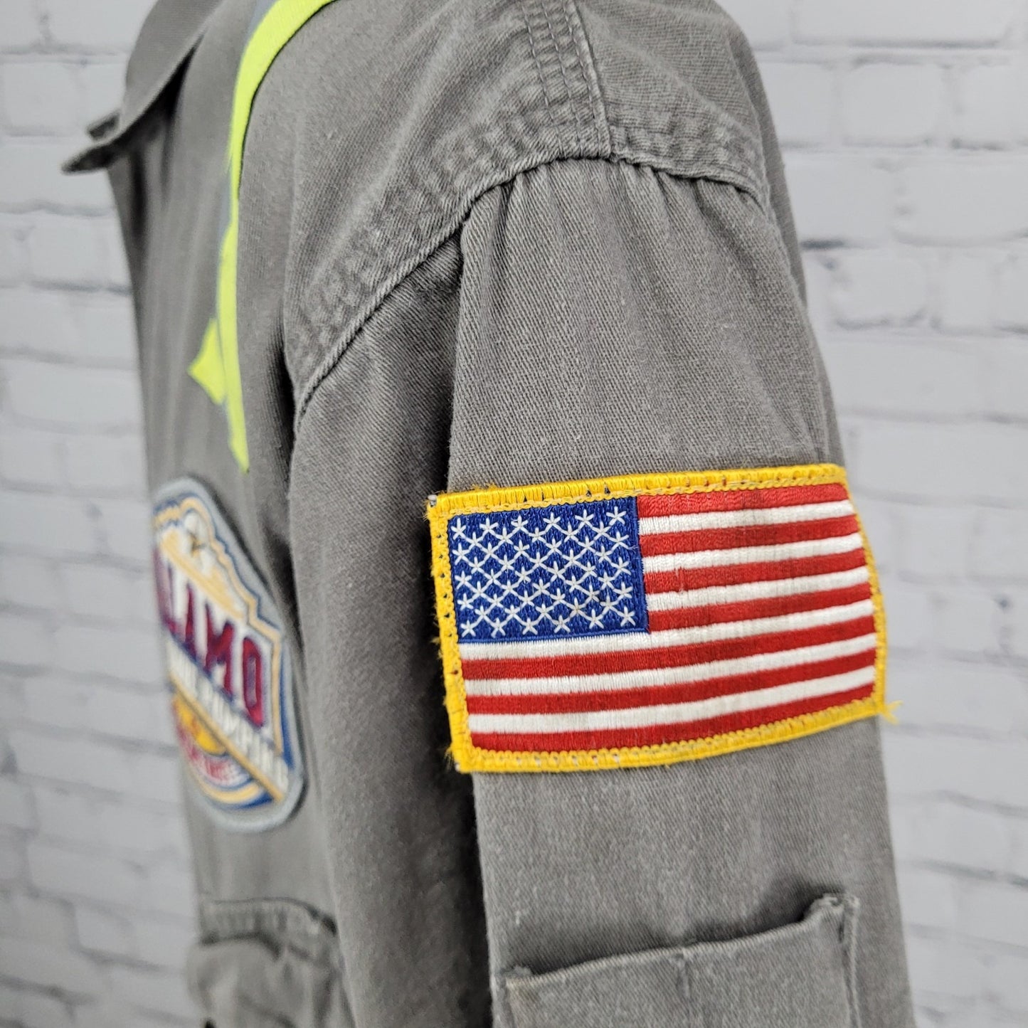 Alamo Pressure Pumping LapcoFR Uniform Coveralls Texas USA Size Large L Reg